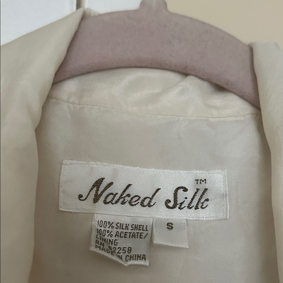 Artistic Fish Design Cream Blazer - Picture 2 of 6